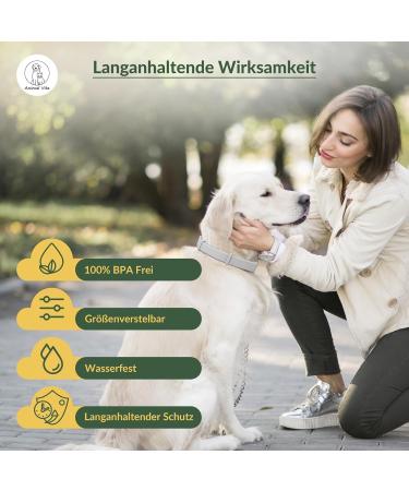 Animal Vita Premium Teck Neck Band for Dogs - Waterproof Size Adjustable 8 Months Tick Protection - Reliable Defense Against Ticks - Buy Online on GoSupps.com