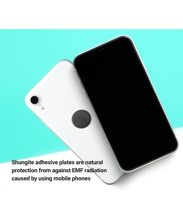 Doja Barcelona Shungit Plate for Radiation Protection | 2-Pack 2cm | Anti 5G & EMF Blocker Cell Phone Sticker - Buy Online on GoSupps.com