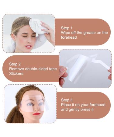 100pcs Upgrade Shower Face Shield Visor for Adults | Eye Protection After Cataract Surgery & Hair Salon Supplies | Clear Eye Shield Aftercare - Buy Online on GoSupps.com