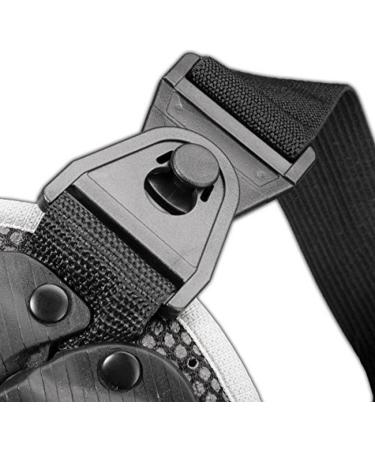 Buy Black Crevice Adjustable Back Protector for All Ages - Ergonomic & Breathable Protection in Various Colors - Buy Online on GoSupps.com