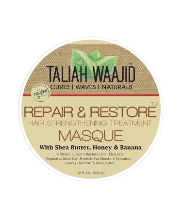 Taliah Waajid Repair & Restore Hair Strengthening Masque 12oz - Strengthen & Revitalize Your Hair - International Shipping Available - Buy Online on GoSupps.com