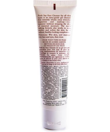 Fresh Soy Face Cleanser 1.7 oz - Gentle Daily Cleanser for All Skin Types - Buy Online on GoSupps.com