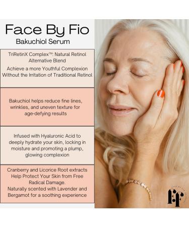 Bakuchiol Face Serum with Hyaluronic Acid | Natural Retinol Alternative | Anti-Aging & Paraben-Free | Reduce Wrinkles & Fine Lines - Buy Online on GoSupps.com