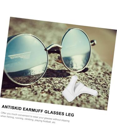 Nuobesty 100 Pcs Silicone Glasses Leg Covers & Ear Hooks - Anti-Slip Comfortable Fit for Glasses - Buy Online on GoSupps.com