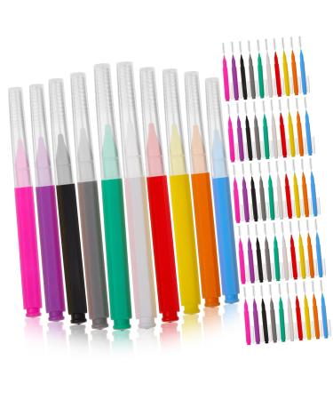 Clispeed 100st Travel Toothbrush Travel toothbrush Interentalbrushes Brush Barragons For cleaning Lamination set for eyebrows toothbrauen toothbrust laminated toothbakers suite pp