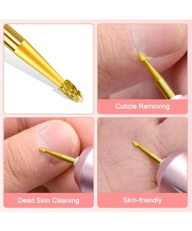 Buy CGBE Nail Miller Attachments | Wolframcarbid Bits for Nail Care | 3/32 Inch Flame Shape Milling Bits for Removing Dead Skin & Cuticles - Buy Online on GoSupps.com