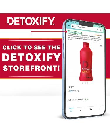 Detoxify Mega Clean NT Herbal Cleanse 32oz - Professionally Formulated Herbal Detox Drink with MetaBoost - Tropical Flavor - Buy Online on GoSupps.com