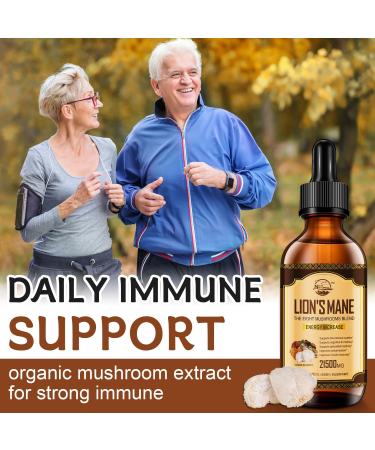 Lions Mane Supplement Liquid Mushroom Extract Drops 8 Mushrooms Complex for Cognitive Support and Immunity Boost Up to 2 Month Supply Mushroom Supplement with Lion's Mane Cordyceps Reishi 2 Fl Oz (Pack of 1) - Buy Online on GoSupps.com