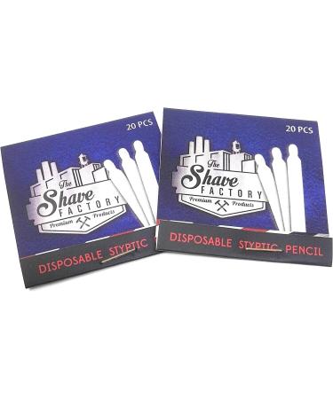 The Shave Factory Ultimate Shaving Kit - 60 Astra Superior Platinum Razor Blades + Free 20 Styptic Matches for Smooth Shaves and Quick Relief - Buy Online on GoSupps.com