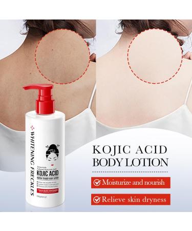 Crsetmyth Kojic Kojic Acid Skin Whitening Body Lotion 250 G Skin Whitening Cream Brightening Body Lotion with Kojic Acid Skin Lightening Body Cream for Radiant Skin - Buy Online on GoSupps.com