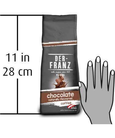 Der-Franz Chocolate Coffee Blend - Arabica and Robusta Beans - 3 x 500g Packs - Buy Online on GoSupps.com