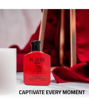 Cologne for Men Player Red Natural Spray Classic Long Lasting Scent Wonderful Fragrance Gift Eau De Toilette Men Perfume for Daily Use 3.4 Fluid Ounce Player Red 3.4 Fl Oz (Pack of 1) - Buy Online on GoSupps.com