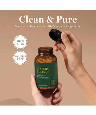 Global Healing Mycozil - Vegan Candida Cleanse & Detox Supplement for Gut & Vaginal Health - 120 Capsules - Buy Online on GoSupps.com