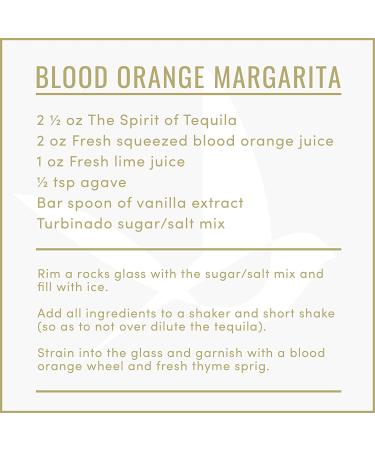 Spirit of Tequila: Award-Winning Non-Alcoholic Cocktail Mixer | Smoke & Agave | 5 Calories | Vegan & Gluten-Free | Mood-Lifting Vitamins - 750ml - Buy Online on GoSupps.com