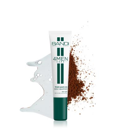 BANDI Bandi Anti-Aging Eye Cream for Men: Reduces Dark Circles and Puffiness Hydrates Enriched with Caffeine Peptides Revitalizing Fragrance-Free 360 Wrinkle Reduction Care