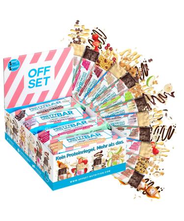 Pretty Little Meal Bar Trial Box from Offset Nutrition delicious protein bars as a full meal 205 calories per portion our 12 bestseller bars