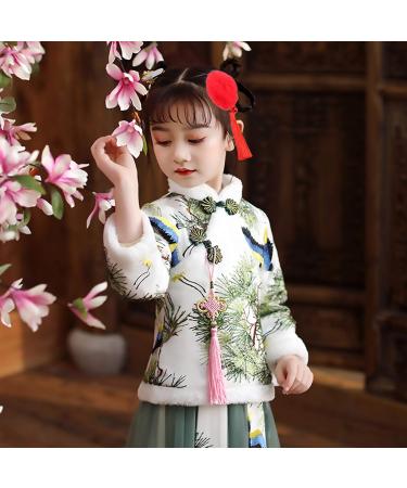 FOYTOKI 1 Pair Children's Hair Accessories Tassel Headwear Chinese ' Headdress Hair Clip Chinese Clothing Bow Headdress New Year Girl Hair Clip Hair Loop - Buy Online on GoSupps.com