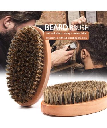 Yolistar Bartbrush for Men | Wooden Bristle Brush with 100% Soft Eberhaar | Shape Style & Soften Itchy Beards - Buy Online on GoSupps.com