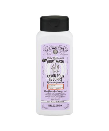 J R Watkins Body Wash Lavender 18 fl oz (532 ml)
