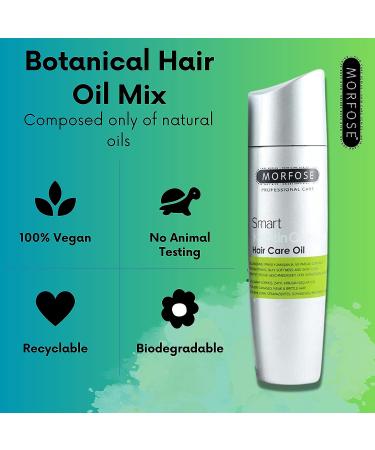 Morfose Keratin Hair Treatment Oil for Curly Frizzy Hair - Lock in Moisture, Restore Shine, Prevent Split Ends - 100ml - Buy Online on GoSupps.com