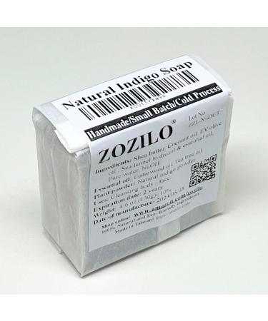 Ocean Blue Shea Butter Handmade Soap - Olive Oil & Cedarwood - Palm Oil Free - 4.6 oz - Buy Online on GoSupps.com