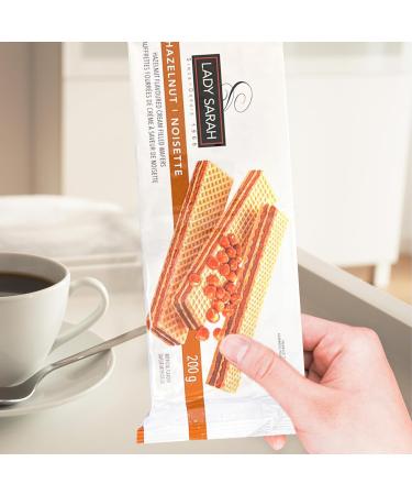 Lady Sarah Cookies and Cream Pastry - Cream filled Strawberry Wafers - Delicious add on Snacks for Adults and Kids - 600g - 3 x 200g - Buy Online on GoSupps.com