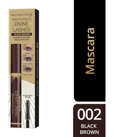 Max Factor Divine Lashes Volume Mascara - Black/Brown 8 ml | Long-lasting Formula - Buy Online on GoSupps.com