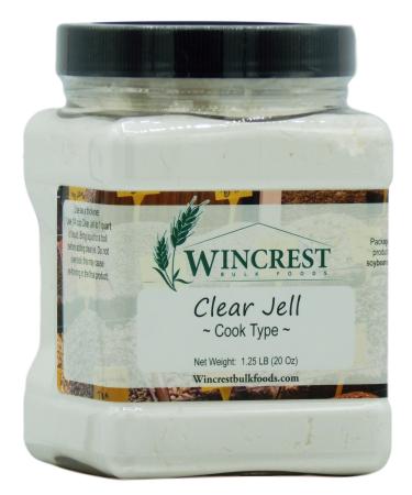 Clear Jel Canning Starch - Cook Type - 1.25 Lb Container (20 Oz)