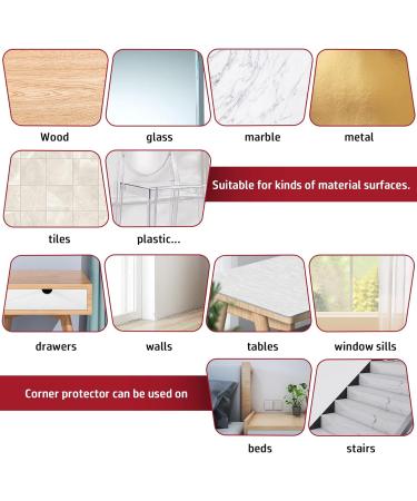 Romon Edge Protection Baby 600CM - Transparent Self-Adhesive Edge Guards for Safe Home & International Shipping - Buy Online on GoSupps.com
