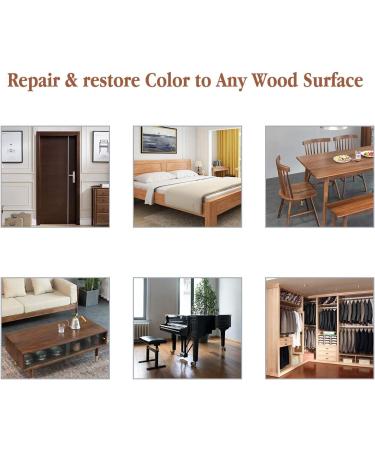 Furniture Markers Touch Up - Set of 17 - Furniture Scratch Repair Markers Kit  Wood Touch Up Markers and Wax Sticks with Sharpener  for Scratches  Stains  Floors  Laminate  Cabinet 8 + 8 Colors - Buy Online on GoSupps.com