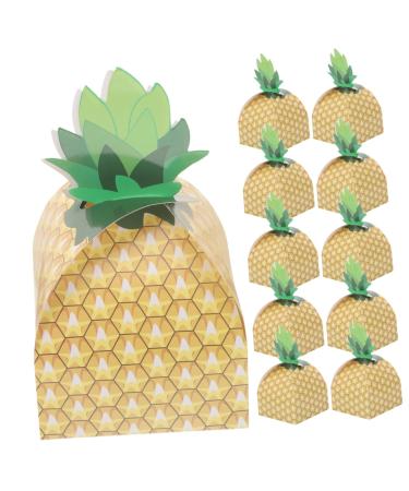 NUOBESTY 75 pcs Ing Pineapple Candy Party for Gathering Festival Storage Beautiful