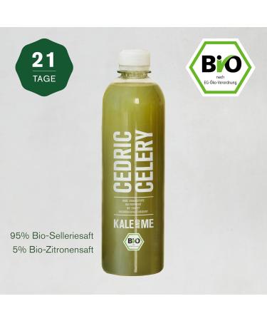 21-Day Organic Celery Cure | 21 x 500ml Additive-Free Regional Bottles | Kale and Me - Buy Online on GoSupps.com
