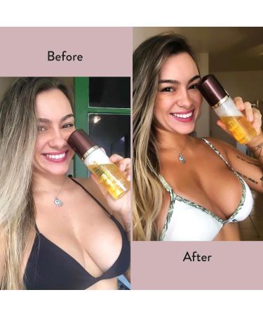 Best Bronze Self Tanner Mousse - Vegan Tanning Foam for All Skin Tones | 1.7 Fl Oz with Mitt - Easy Body Bronzer for Sensitive Oily Dry Skin - Buy Online on GoSupps.com