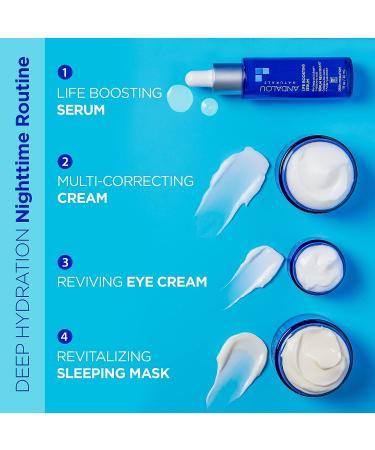 Andalou Naturals Deep Hydration Multi Correcting Cream 1.7 Oz - Hydrating Face Moisturizer - Buy Online on GoSupps.com