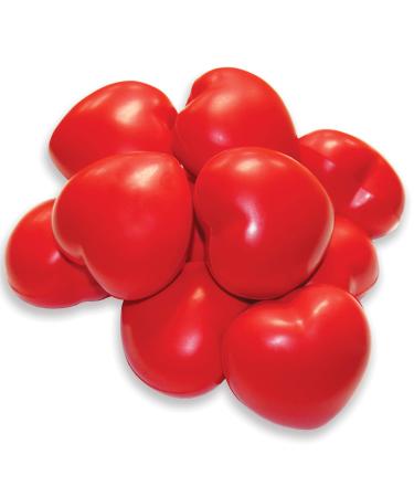 Firm Foam Heart Hand Exerciser Set of 12 12 Count (Pack of 1) Heart