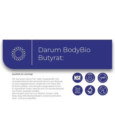 Buy BodyBio Butyrate (Calcium/Magnesium) 100 Caps - Support Digestive Health | Fast International Shipping - Buy Online on GoSupps.com
