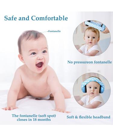 Baby Ear Defenders with Soft Cushion Kids Earmuffs Noise Reduction for babies and toddlers from 12 to 36 months - Protect Infant Hearing Damage & Improve Sleep Multicolor One Size - Buy Online on GoSupps.com