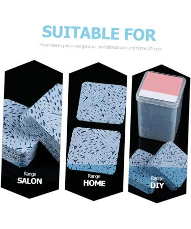 Housoutil 12 Boxes Glue Cleaning Wipes - Makeup Remover Pads Lash Glue Residue Remover & Cotton Pads for Nails - Pink Gel & White Gel Solutions - Buy Online on GoSupps.com