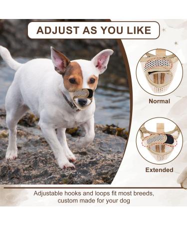 Soft Breathable Muzzle for Medium & Large Dogs - Anti-Barking & Chewing | Perfect Pet Gift - Buy Online on GoSupps.com