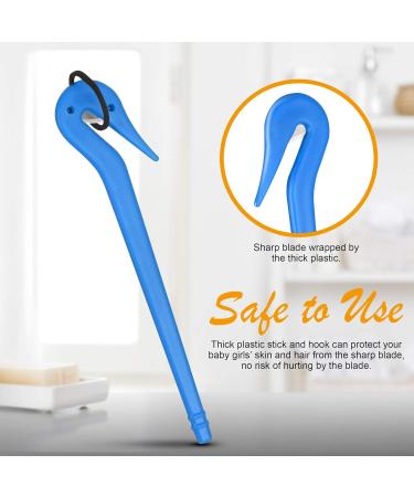 5 Pcs Elastic Hair Bands Remover Cutter Pony Picks for Cutting Pony Rubber Hair Ties No Pains No Harm Premium Ponytail Remover Tools (2Purple Blue Red Yellow) - Buy Online on GoSupps.com