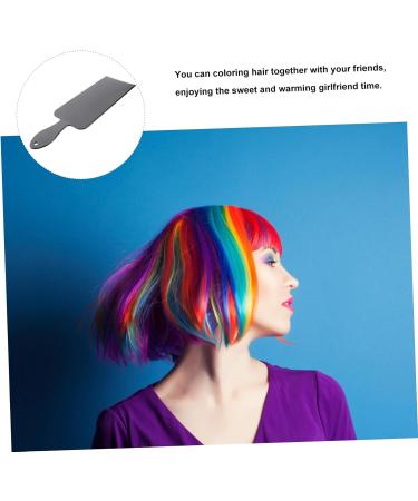 MAGICLULU 1pc Hair Tint Plate Highlights Paddle Hair Bleach Plate Salon Dye Tool Salon Color Applicator Hair Tinting Board Professional Styling Tools Perm Dyeing Balance Paddle - Buy Online on GoSupps.com