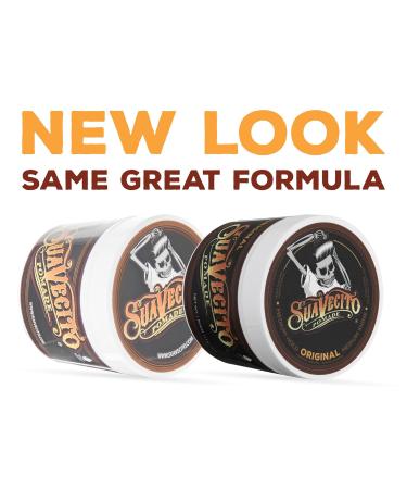Suavecito Pomade Original Hold 4 oz | 3 Pack - Medium Hold Hair Pomade for Men - Water Based Flake Free Easy Wash Out - All Day Hold for All Hairstyles - Buy Online on GoSupps.com
