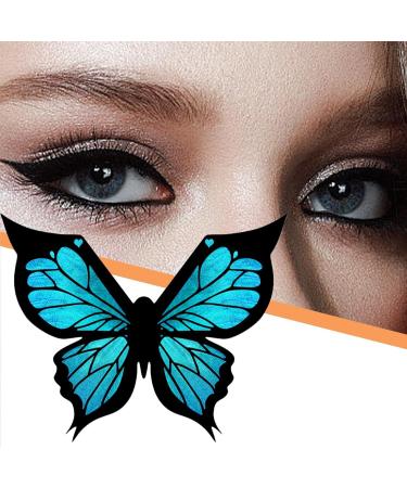 Women Eyeliner Stencil Wwomen Winged Stencil Eyeliner Stamp | Beginner-Friendly Home Salon Make up Tools for Girls for Outing Dating Traveling 1pcs - Buy Online on GoSupps.com