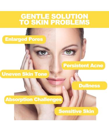 Turmeric Glow Cleansing Pads | Foaming Exfoliating Face Pads for Brighter Skin (4pcs) - Shop Internationally - Buy Online on GoSupps.com