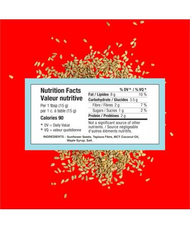 Healthy Crunch Seed Butter Crunchy Flavor 6 Units x 340g - Sunflower Butter Nut Butter Alternative - Organic Non-GMO Vegan-Friendly - High Protein No Added Sugar - Ideal for Snacks & Spreads - Buy Online on GoSupps.com