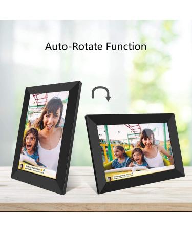 FRAMEO 10.1-Inch Smart WiFi Digital Photo Frame | 1280x800 IPS LCD Touch Screen | Auto-Rotate | Built-in 16GB Memory | Share Moments Instantly via Frameo App | Portrait and Landscape - Buy Online on GoSupps.com