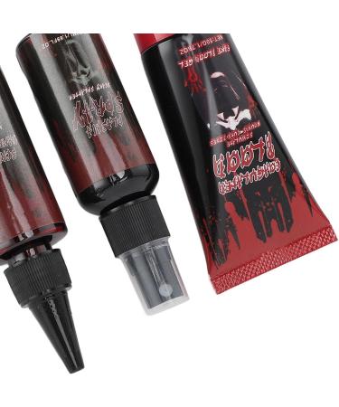  FILFEEL 4-piece makeup kit with spray-on coagulated gel for cosplay costumes pranks washable safe and with special effects. - Buy Online on GoSupps.com