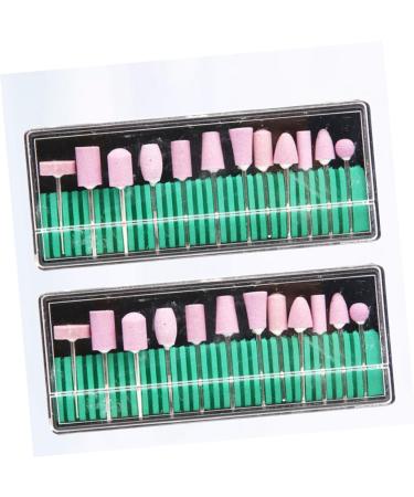 Housoutil 2 Nail Grinding Head Nail Drill Manicure - Buy Online on GoSupps.com