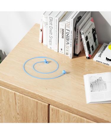 Buy 2 Pieces Earplug Safety Connector Cord | Removable Silicone Anti-Lost Lanyard for Loop Quiet Engage Experience Vibes - Blue - Buy Online on GoSupps.com