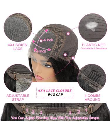 STHBESTI Body Wave Lace Front Wig 18 Inch - Brazilian Virgin Human Hair, Pre Plucked, 150% Density, Glueless, Natural Color - For Black Women - Buy Online on GoSupps.com